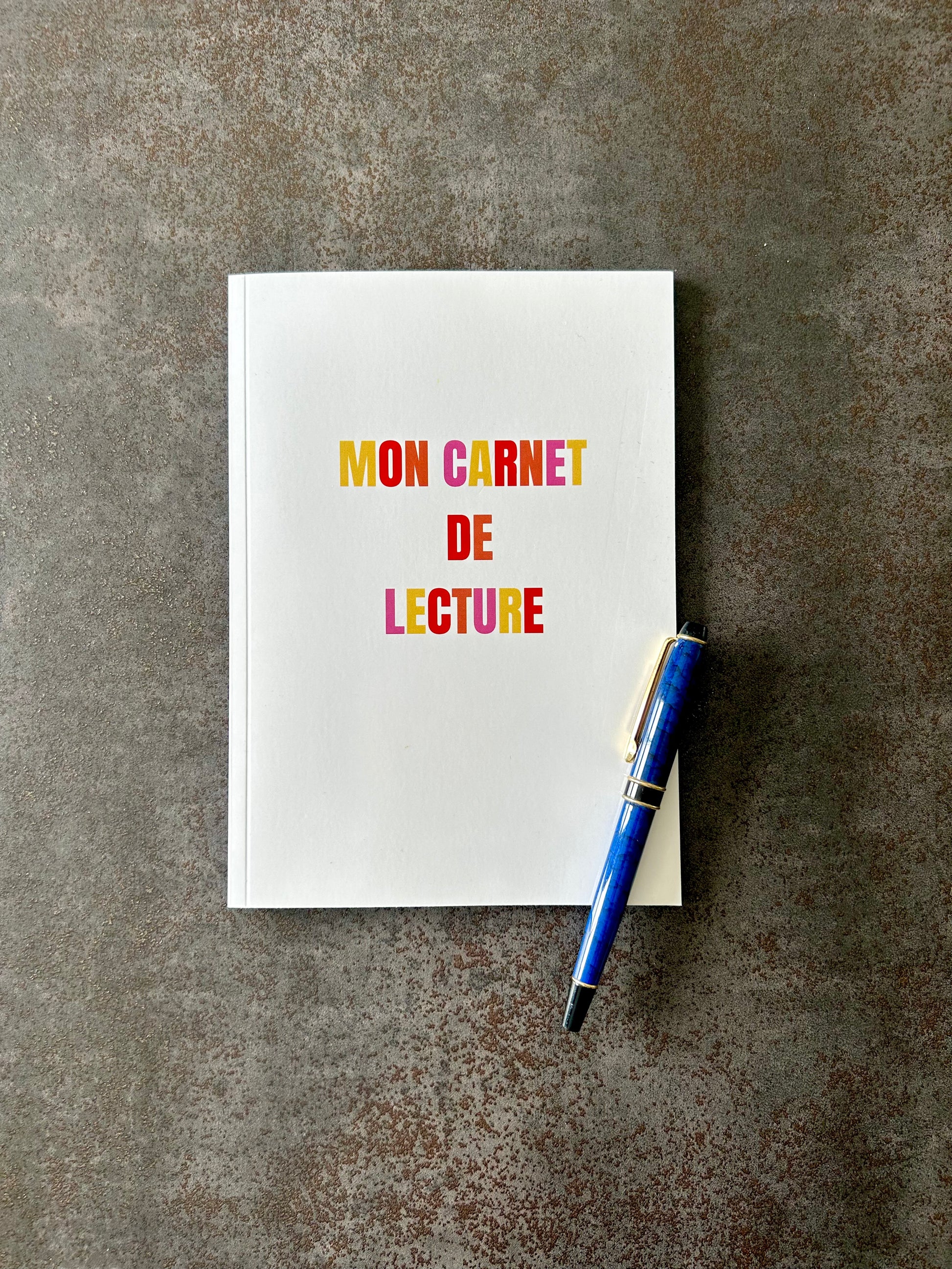 carnet de lecture à compléter 